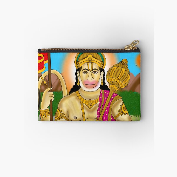 Item preview, Hanuman Ji Sacred Art Drawing – Hindu Mythology Divine Illustration designed and sold by Harshit_Digital_Arts.
