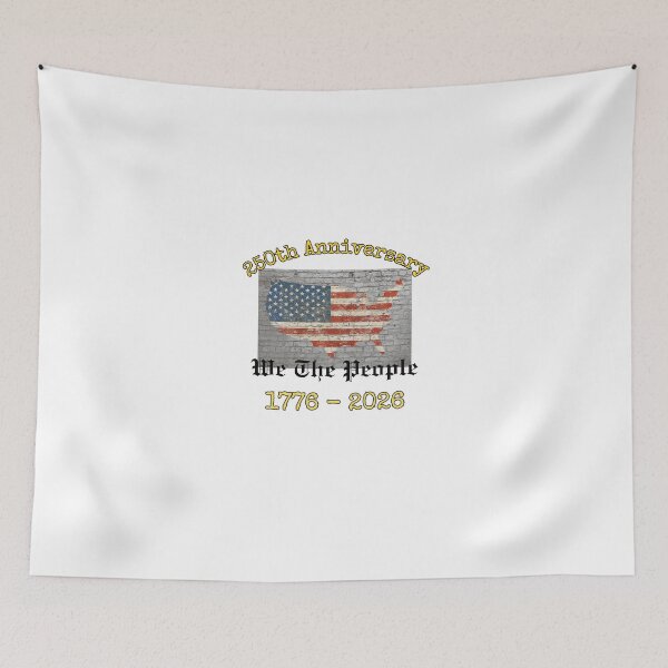 Item preview, 250th Anniversary American Flag We the People Map designed and sold by delvaoutfitters.