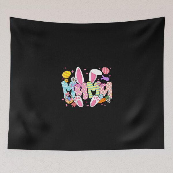 Item preview, Easter Mama Bunny Ears Coquette Bow Easter Rabbit Mom Women designed and sold by Happycapyco.