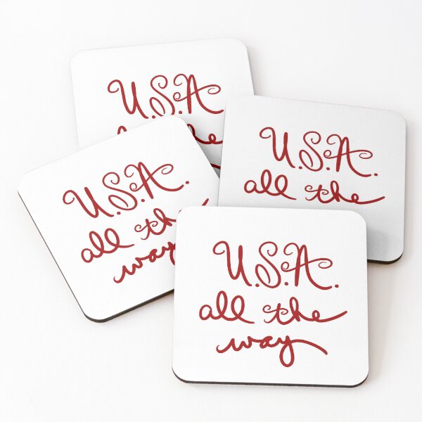 Item preview, U.S.A. all the way Red designed and sold by abeink.