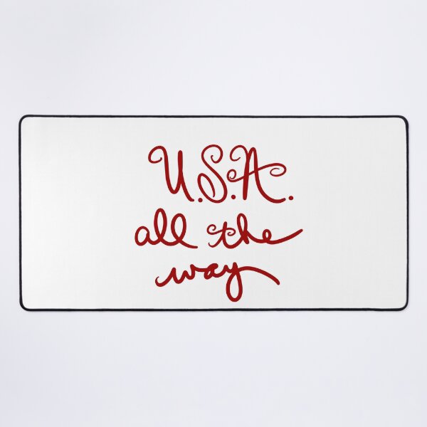 Item preview, U.S.A. all the way Red designed and sold by abeink.