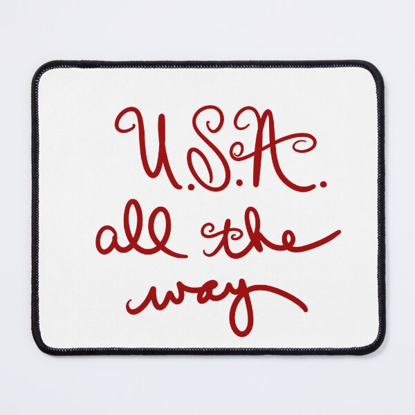 Item preview, U.S.A. all the way Red designed and sold by abeink.