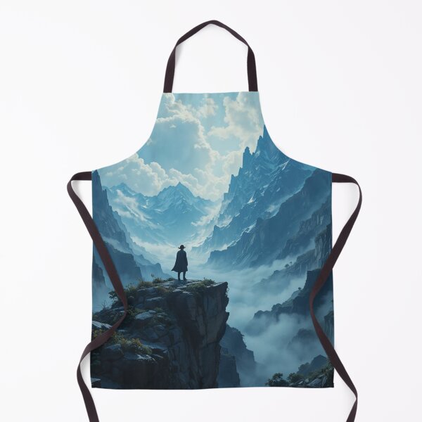 Item preview, Edge of the World – Epic Fantasy Mountain Journey designed and sold by infiniterealmsX.