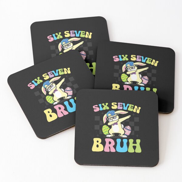 Item preview, 67 Six Seven Bruh Cute Dabbing Bunny Easter Day Kids Boys designed and sold by Happycapyco.
