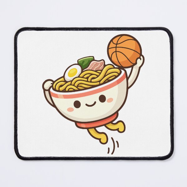 Item preview, Ramen Bowl Dunking a Basketball designed and sold by OniumEth.