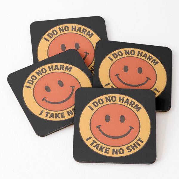 Item preview, I DO NO HARM I TAKE NO SHIT designed and sold by sarahdoesdesign.