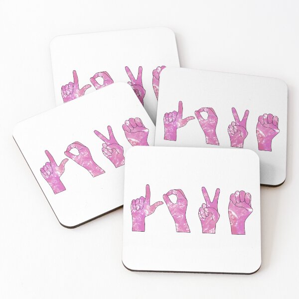 Item preview, LOVE in ASL Finger Spelling- American Sign Language designed and sold by PD-Coastal.
