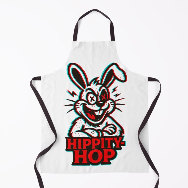 Item preview, 3D Anaglyph Easter Bunny - Hippity-Hop designed and sold by Ghost on Toast.