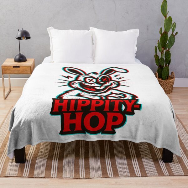 Item preview, 3D Anaglyph Easter Bunny - Hippity-Hop designed and sold by Ghost on Toast.