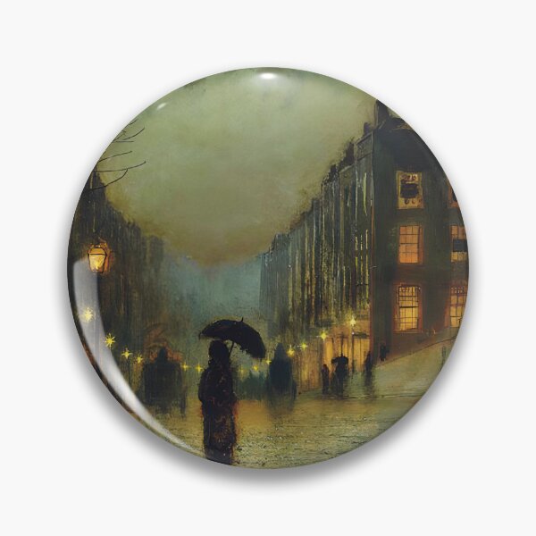Item preview, Hampstead Hill, Looking Down Heath Street (1881), by John Atkinson Grimshaw designed and sold by Gabriel S.