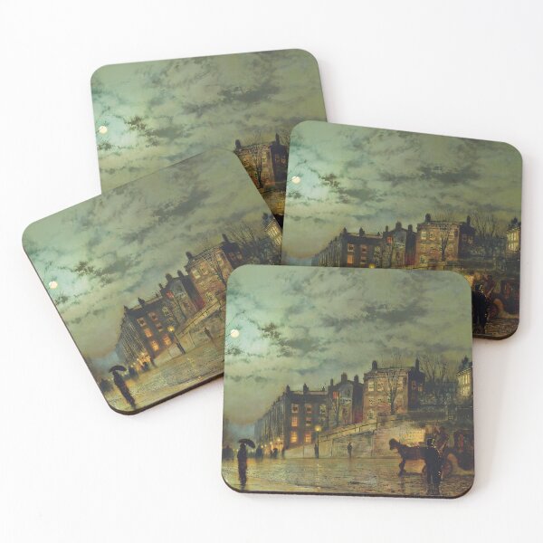 Item preview, Hampstead Hill, Looking Down Heath Street (1881), by John Atkinson Grimshaw designed and sold by Gabriel S.