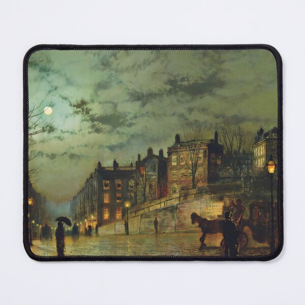 Item preview, Hampstead Hill, Looking Down Heath Street (1881), by John Atkinson Grimshaw designed and sold by Gabriel S.