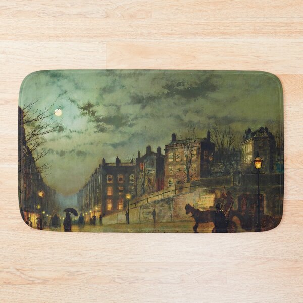 Item preview, Hampstead Hill, Looking Down Heath Street (1881), by John Atkinson Grimshaw designed and sold by Gabriel S.