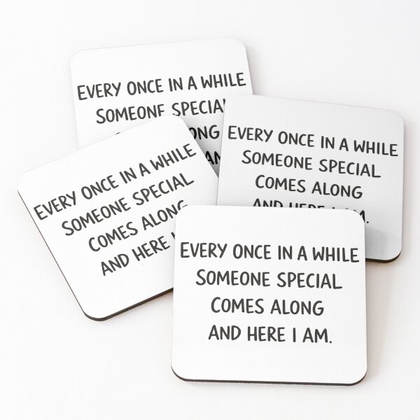 Item preview, SOMEONE SPECIAL COMES ALONG AND HERE I AM. designed and sold by sarahdoesdesign.