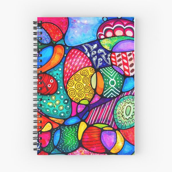 Item preview, Vibrant Zentangle Mosaic – Bold Abstract Pattern Art designed and sold by Duckey8.