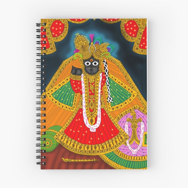 Item preview, Lord Banke Bihari Drawing – Krishna Devotional Art Illustration designed and sold by Harshit_Digital_Arts.