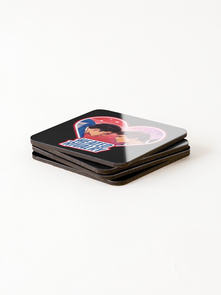 Thumbnail 4 of 5, Coasters (Set of 4), Heated Rivalry designed and sold by keytee.