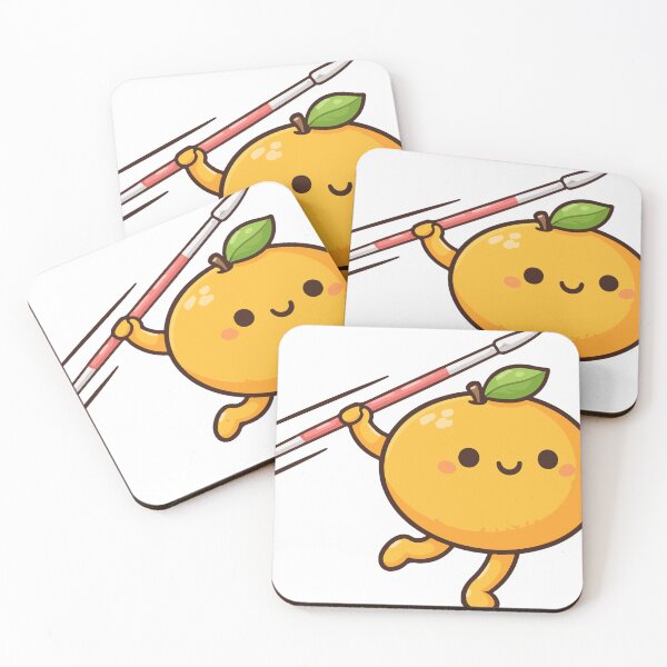Item preview, Orange Javelin Throw designed and sold by OniumEth.