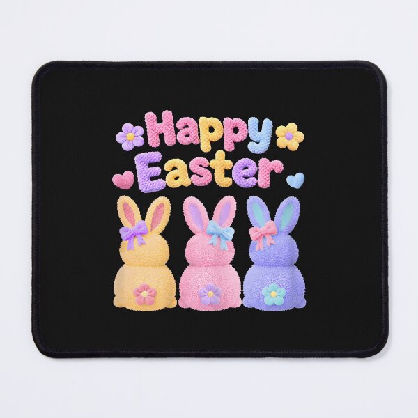Item preview, Happy Easter Day Latch Hook Yarn Crochet Bunny Rabbit Cute designed and sold by Happycapyco.