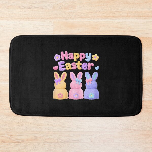Item preview, Happy Easter Day Latch Hook Yarn Crochet Bunny Rabbit Cute designed and sold by Happycapyco.