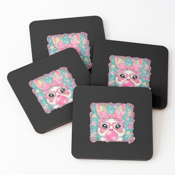 Item preview, Leopard Coquette Bow Cute Rabbit Bunny Easter Day Spring designed and sold by Happycapyco.