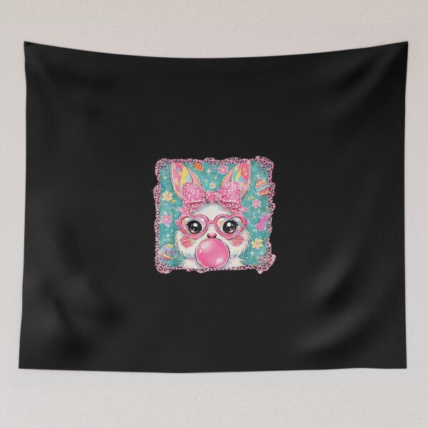 Item preview, Leopard Coquette Bow Cute Rabbit Bunny Easter Day Spring designed and sold by Happycapyco.