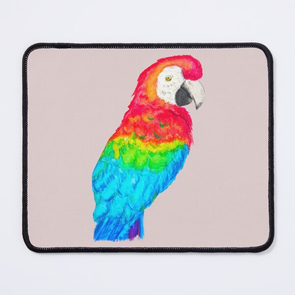 Item preview, Watercolor Colorful Parrot Bird Animal Stickers Prints Posters Wall Art Magnet Home Coffee Cup Decoration TShirt Stationary Notebook Magnet Hat Kitchen Work School Office Redbubble Shop designed and sold by Saritas Boutique Shop.