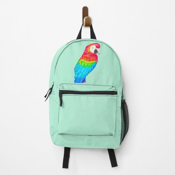 Item preview, Watercolor Colorful Parrot Bird Animal Stickers Prints Posters Wall Art Magnet Home Coffee Cup Decoration TShirt Stationary Notebook Magnet Hat Kitchen Work School Office Redbubble Shop designed and sold by Saritas Boutique Shop.