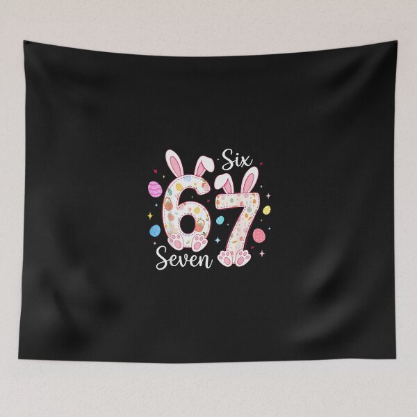 Item preview, Six Seven 67 Bunny Rabbit For Kids Girls Boys Easter Day designed and sold by Happycapyco.