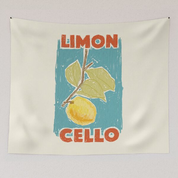 Item preview, Vintage Summer Lemon Cello Poster  designed and sold by DanniDan.