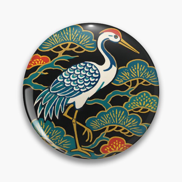 Item preview, Tsuru and Matsu Okinawan designed and sold by Sachie's Studio.