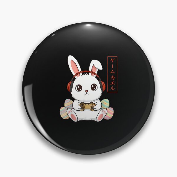 Artikelvorschau, Japanisches Gamer-Kaninchen-Männer-Frauen-Jungen-Lustiges Vintage-Gaming entworfen und verkauft von Happycapyco.