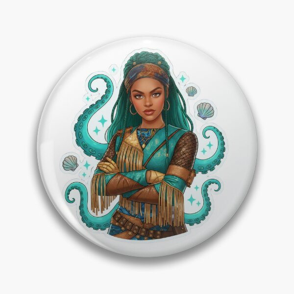 Item preview, Uma: Leader of the Isle - Descendants 4 Rise of Red Fan Art designed and sold by Dysneys shop.