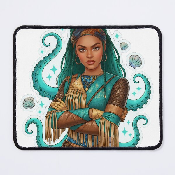 Item preview, Uma: Leader of the Isle - Descendants 4 Rise of Red Fan Art designed and sold by Dysneys shop.