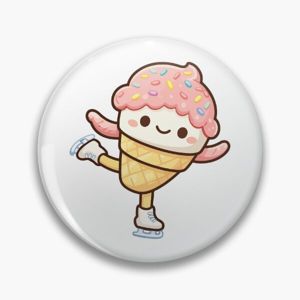 Item preview, Ice Cream Cone Figure Skating designed and sold by OniumEth.