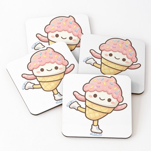 Item preview, Ice Cream Cone Figure Skating designed and sold by OniumEth.