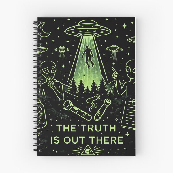 Item preview, The Truth Is Out There Alien Conspiracy Retro Sci-Fi designed and sold by Dimu Co..