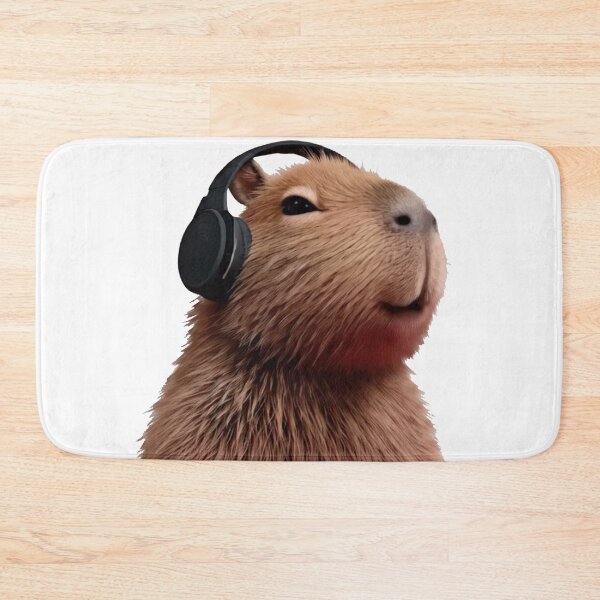 Item preview, Oscar the Capybara Jammin 1A (SonciWave Vibes) designed and sold by SonicWave Vibes.