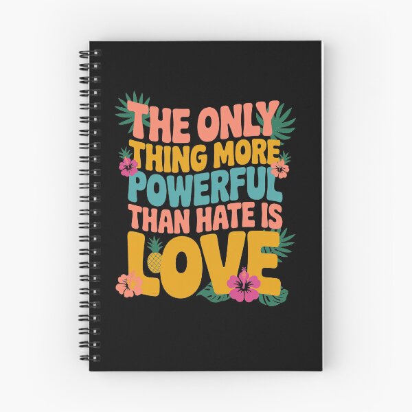 Item preview, THE ONLY THING MORE POWERFUL THAN HATE IS LOVE designed and sold by Greenbaby.