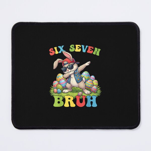 Item preview, Six Seven Bruh Happy Easter Day 67 6 7 Dabbing Rabbit Eggs designed and sold by Cokonatss.