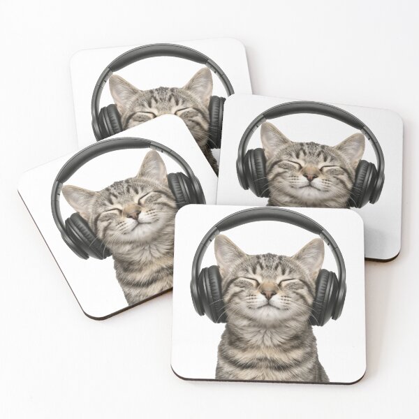Item preview, Hickory the Tabby Cat Jammin 1A (SonciWave Vibes) designed and sold by SonicWave Vibes.