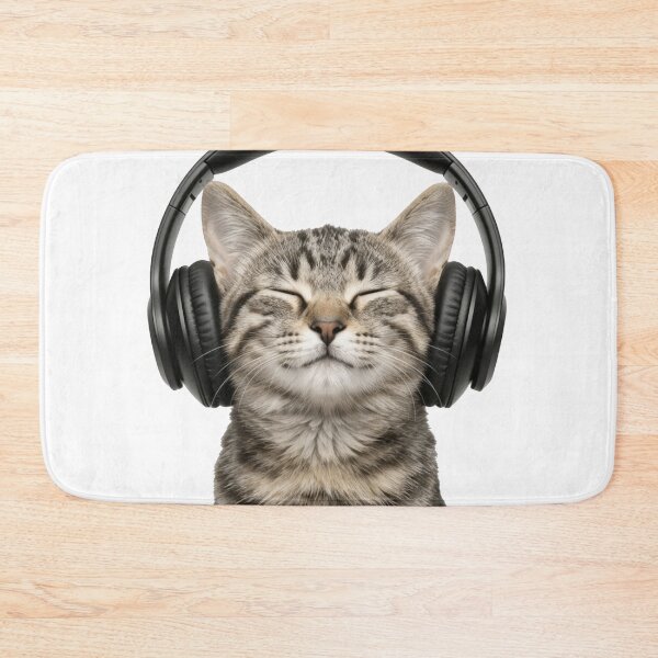 Item preview, Hickory the Tabby Cat Jammin 1A (SonciWave Vibes) designed and sold by SonicWave Vibes.