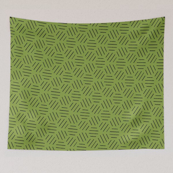 Item preview, Bold Green Hex Interlocking - Abstract Geometric Shape Pattern  - Retirement Gifts For Grandpa designed and sold by RoyalStarsPatts.
