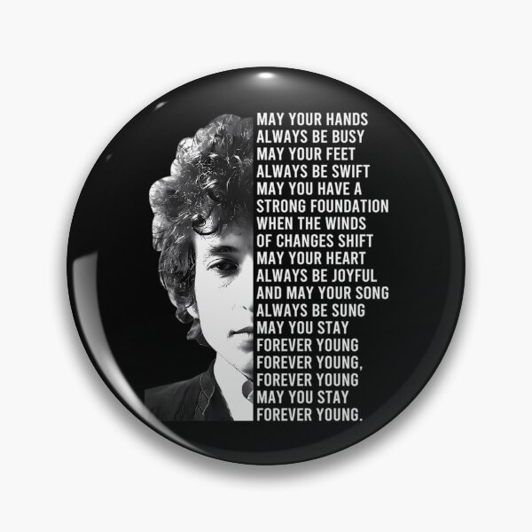 Item preview, Bob Dylan Forever Young Lyrics designed and sold by Relatable Art.