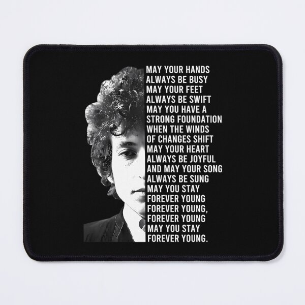 Item preview, Bob Dylan Forever Young Lyrics designed and sold by Relatable Art.