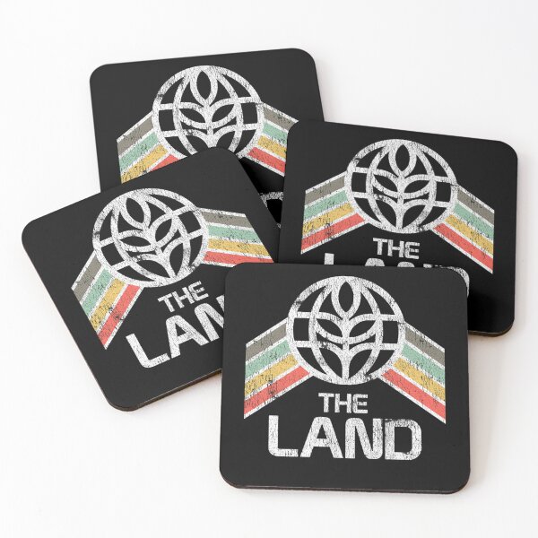 Item preview, The Land Logo Distressed In Vintage Retro Style designed and sold by Artisticholic.