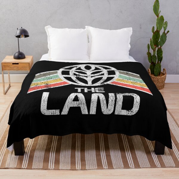 Item preview, The Land Logo Distressed In Vintage Retro Style designed and sold by Artisticholic.
