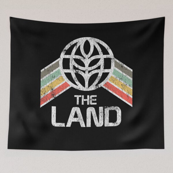 Item preview, The Land Logo Distressed In Vintage Retro Style designed and sold by Artisticholic.