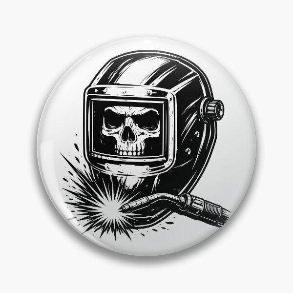 Item preview, Welding helmet skull designed and sold by TraversArtist.