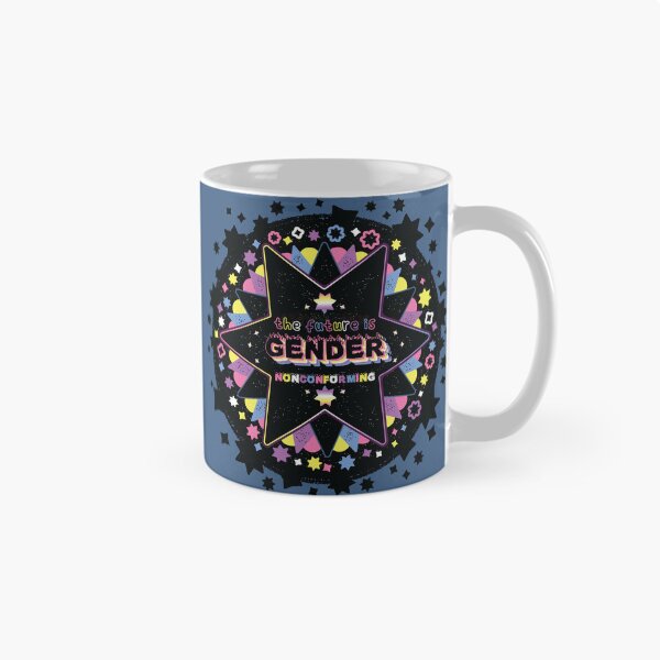 Item preview, The future is Gender Nonconforming [bigender] designed and sold by deadbeatprince-typography.